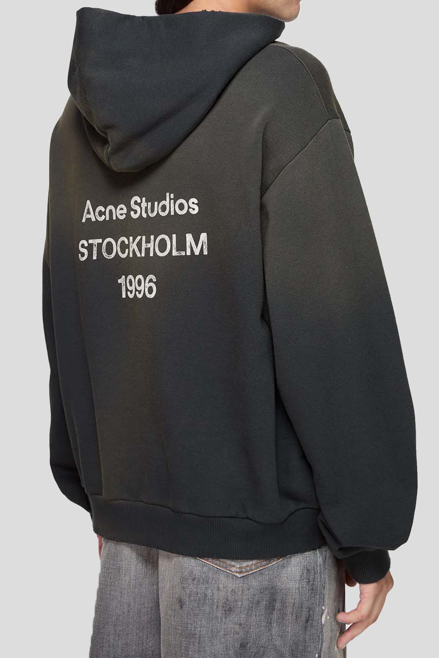 ACNE STUDIOS BLACK STOKCHOLM 1996 HOODIE – LE LABO STORE