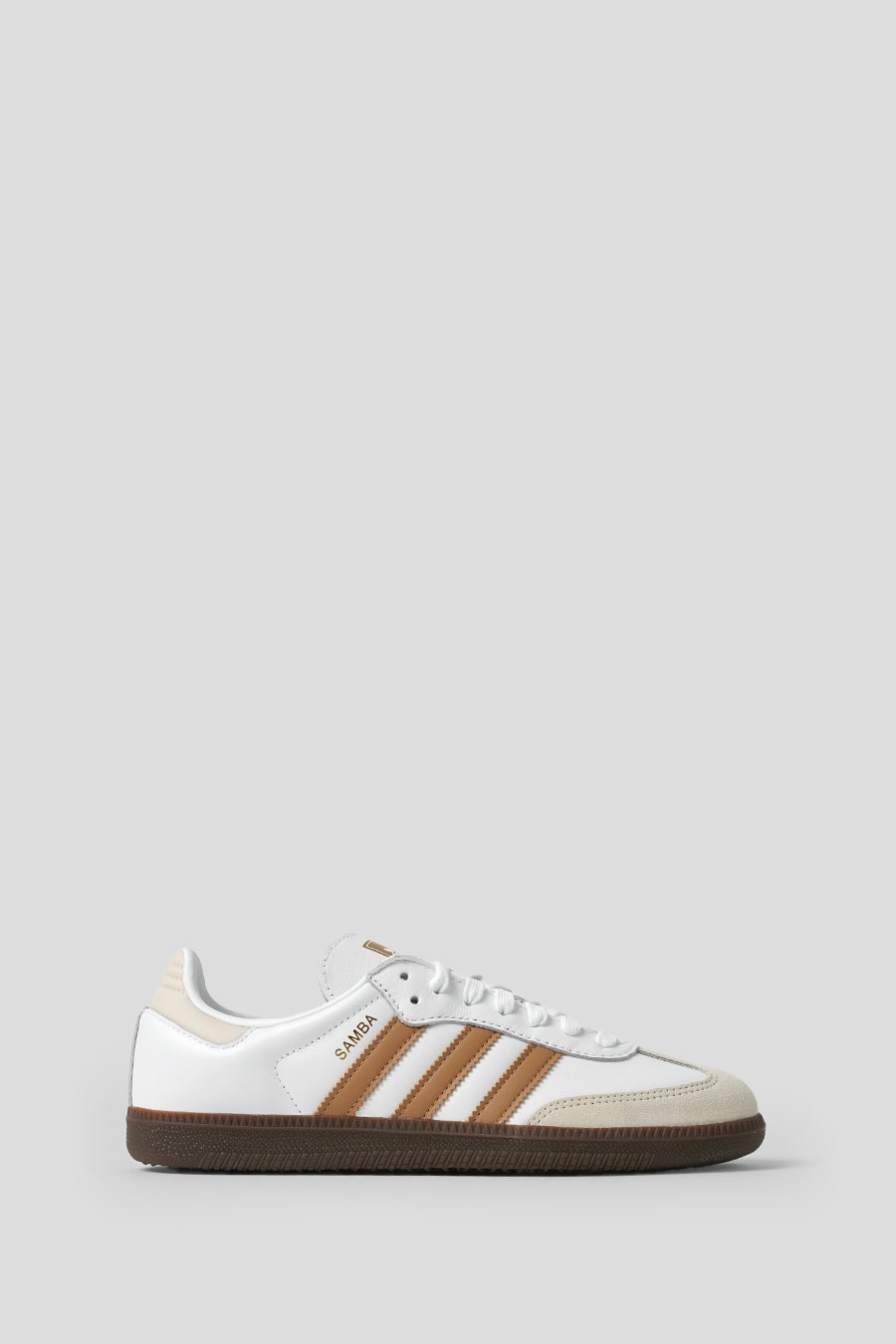 ADIDAS - CLOUD WHITE ET CARDBOARD ET GUM SAMBA OG SNEAKERS – LE