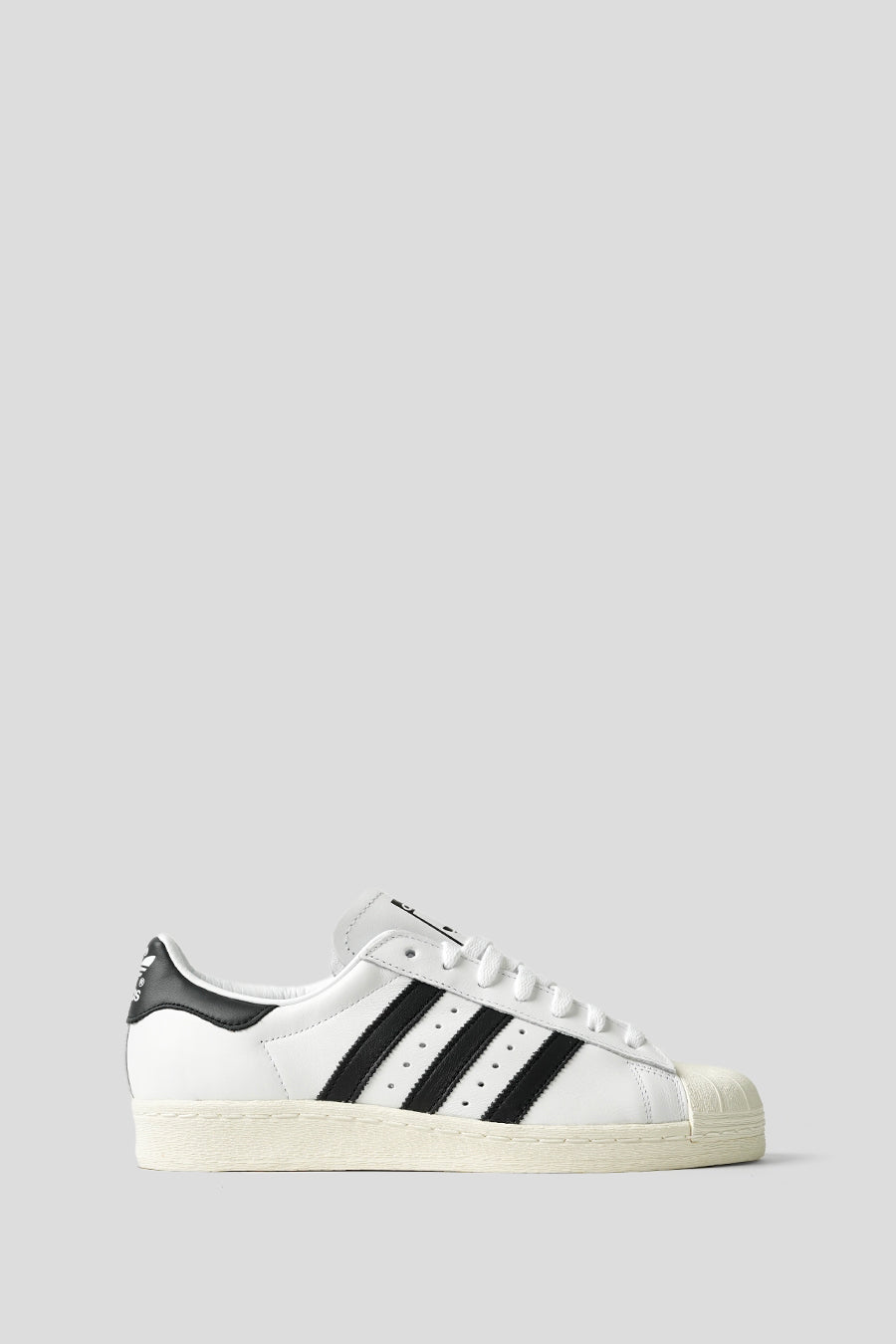 ADIDAS - CLOUD WHITE, CORE BLACK AND OFF WHITE SUPERSTAR 82 SNEAKERS LE LABO STORE ADIDAS - CLOUD WHITE, CORE BLACK AND OFF WHITE SUPERSTAR 82 SNEAKERS LE LABO STORE