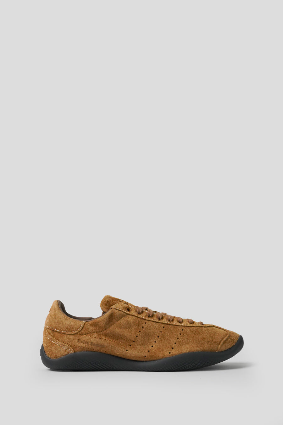 ADIDAS - BROWN AND BLACK WALES BONNER KARINTHA SUEDE LO SNEAKERS LE LABO STORE ADIDAS - BROWN AND BLACK WALES BONNER KARINTHA SUEDE LO SNEAKERS LE LABO STORE