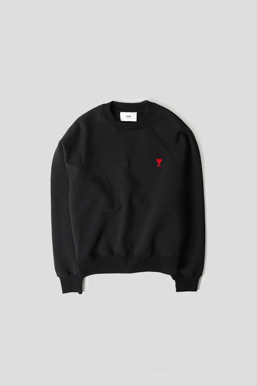 AMI PARIS BLACK AMI DE COEUR SWEATSHIRT – LE LABO STORE
