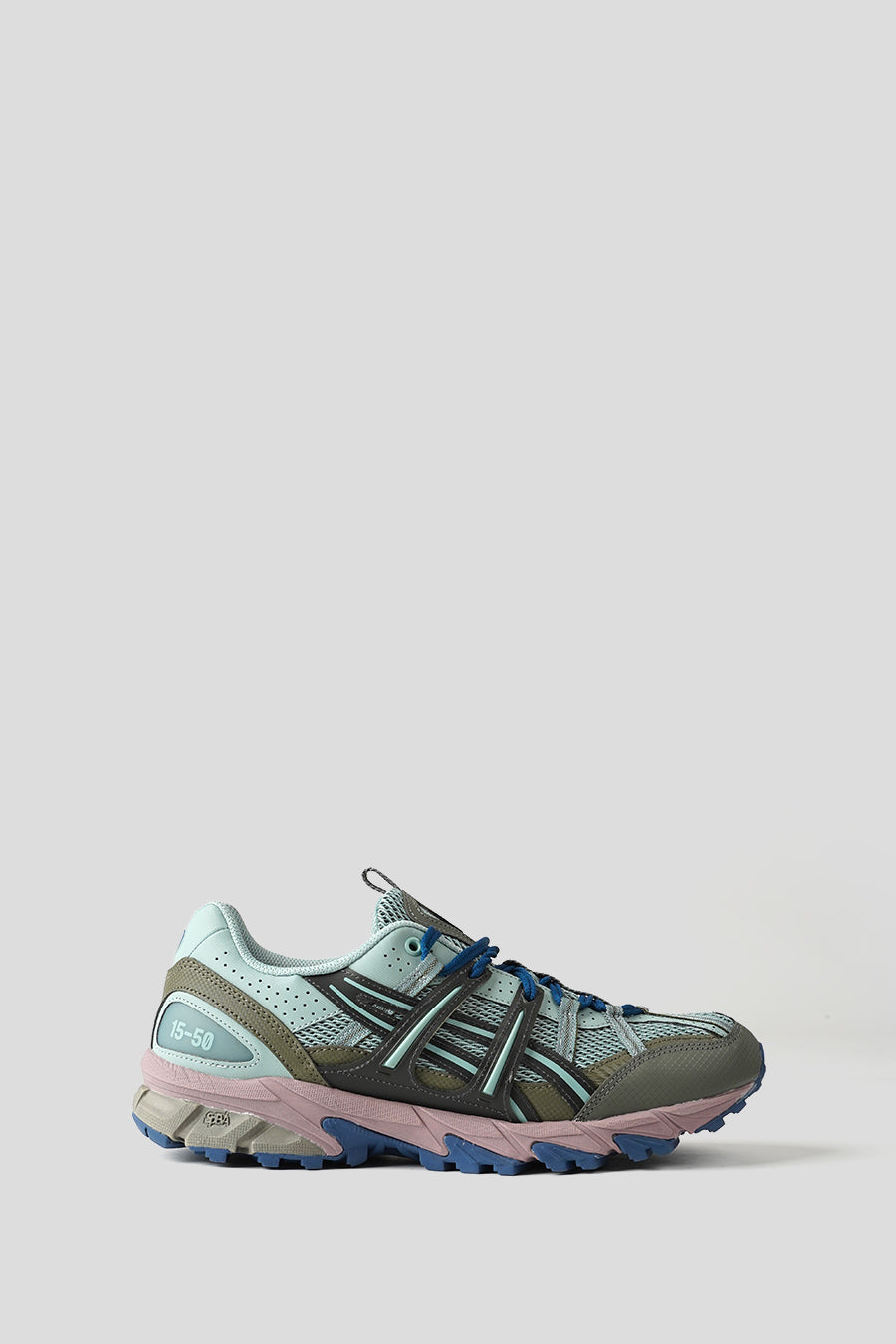 Asics OCEAN HAZE AND DARK OLIVE GEL-SONOMA 15-50 SNEAKERS β LE