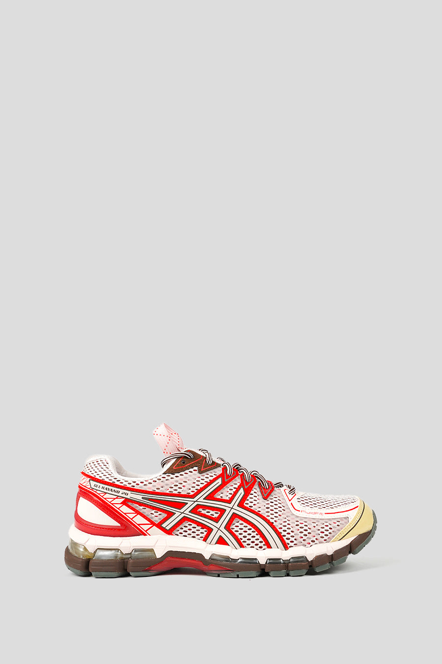 Asics CRYSTAL PINK AND CLASSIC RED UB9-S GEL-KAYANO 20 SNEAKERS