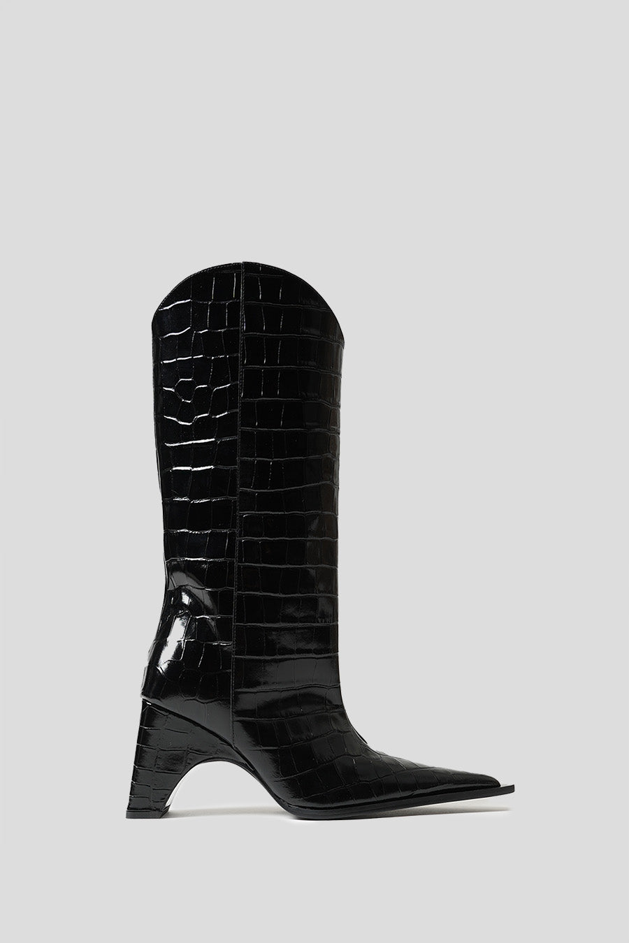 Coperni BLACK CROCO BRIDGE COWBOY BOOTS – LE LABO STORE