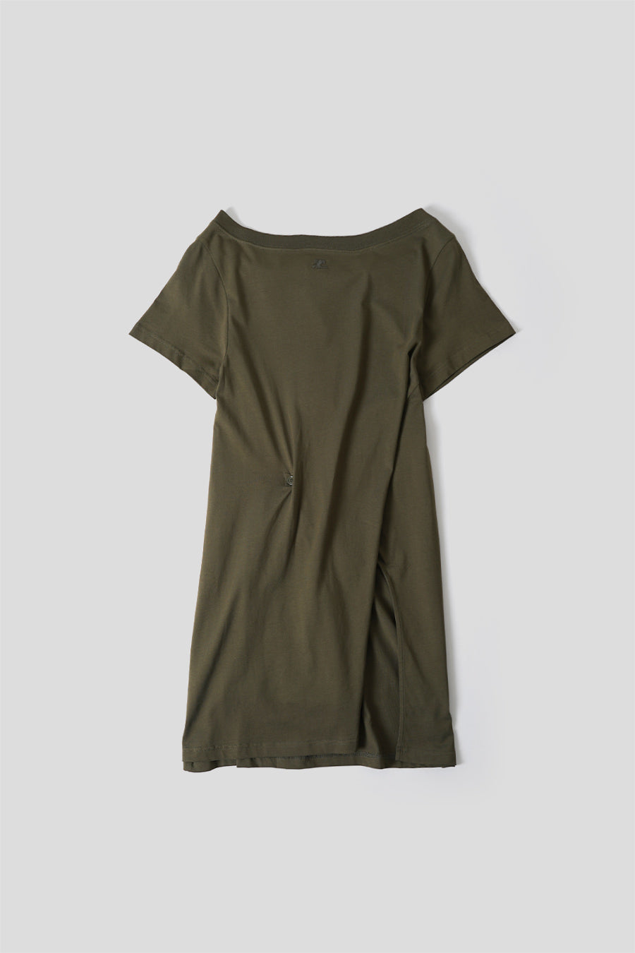 COURRGES - CAMOUFLAGE GREEN BOAT-NECK DRESSES LE LABO STORE COURRGES - CAMOUFLAGE GREEN BOAT-NECK DRESSES LE LABO STORE