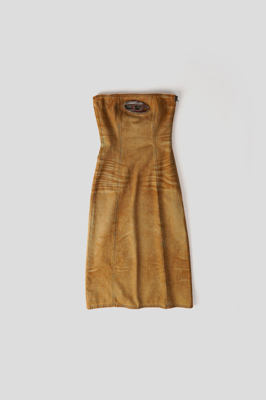DIESEL - DE VILDRESS FSF LIGHT BROWN DENIM DRESS LE LABO STORE DIESEL - DE VILDRESS FSF LIGHT BROWN DENIM DRESS LE LABO STORE