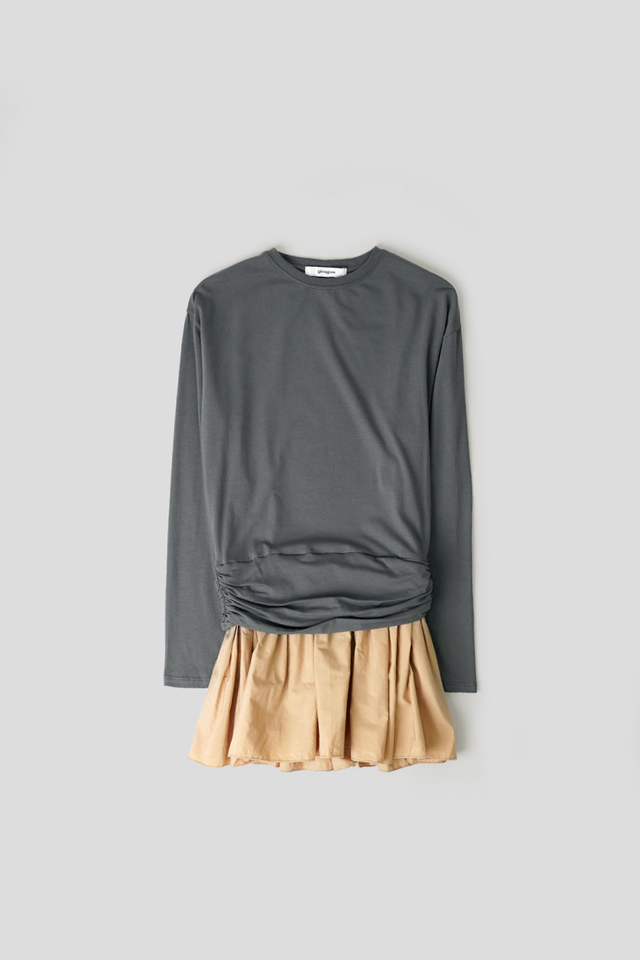 GIMAGUAS - GREY AND BEIGE CHICO DRESS LE LABO STORE GIMAGUAS - GREY AND BEIGE CHICO DRESS LE LABO STORE