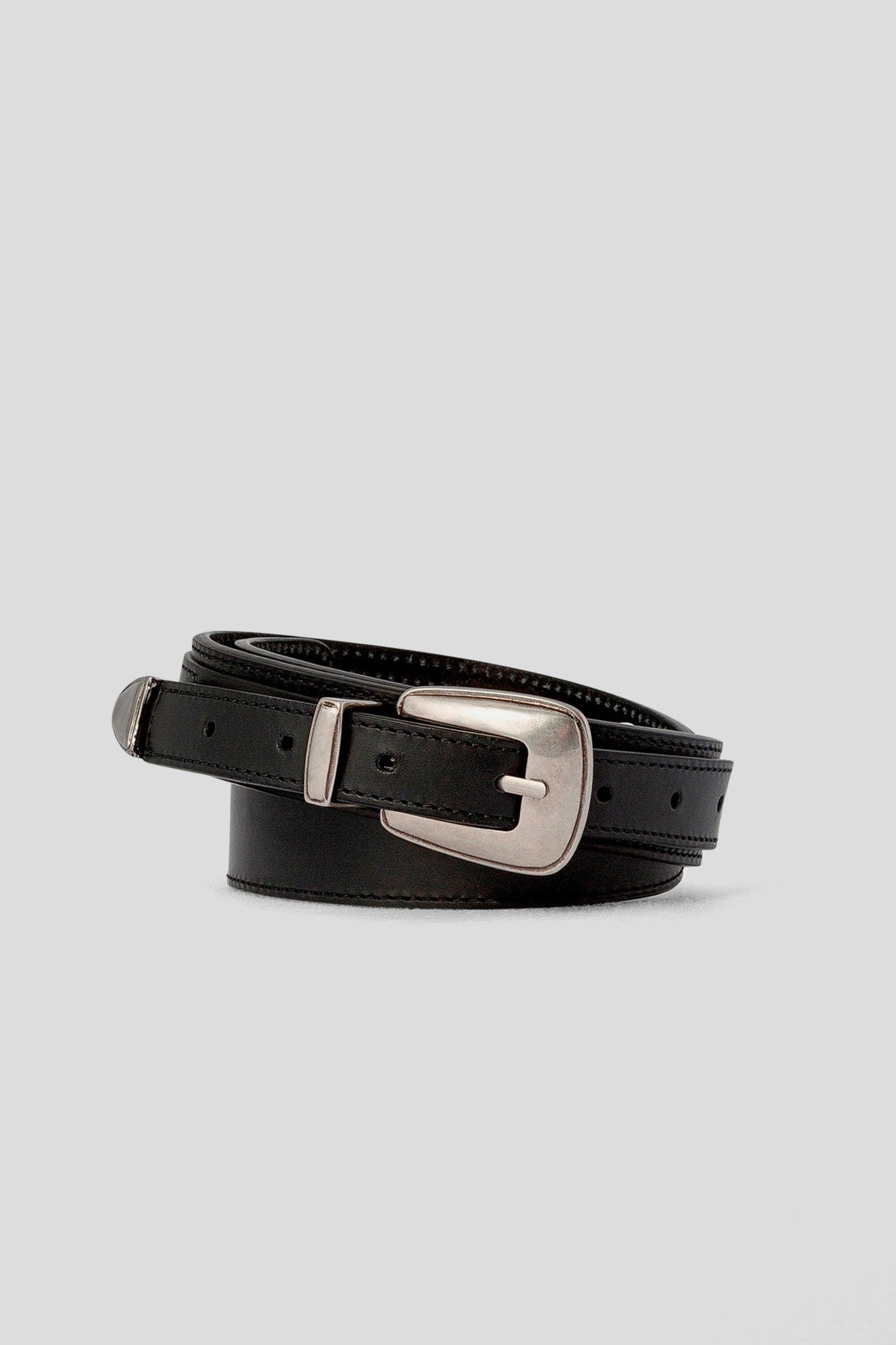 LEMAIRE BLACK WESTERN BELT – LE LABO STORE - Main Image