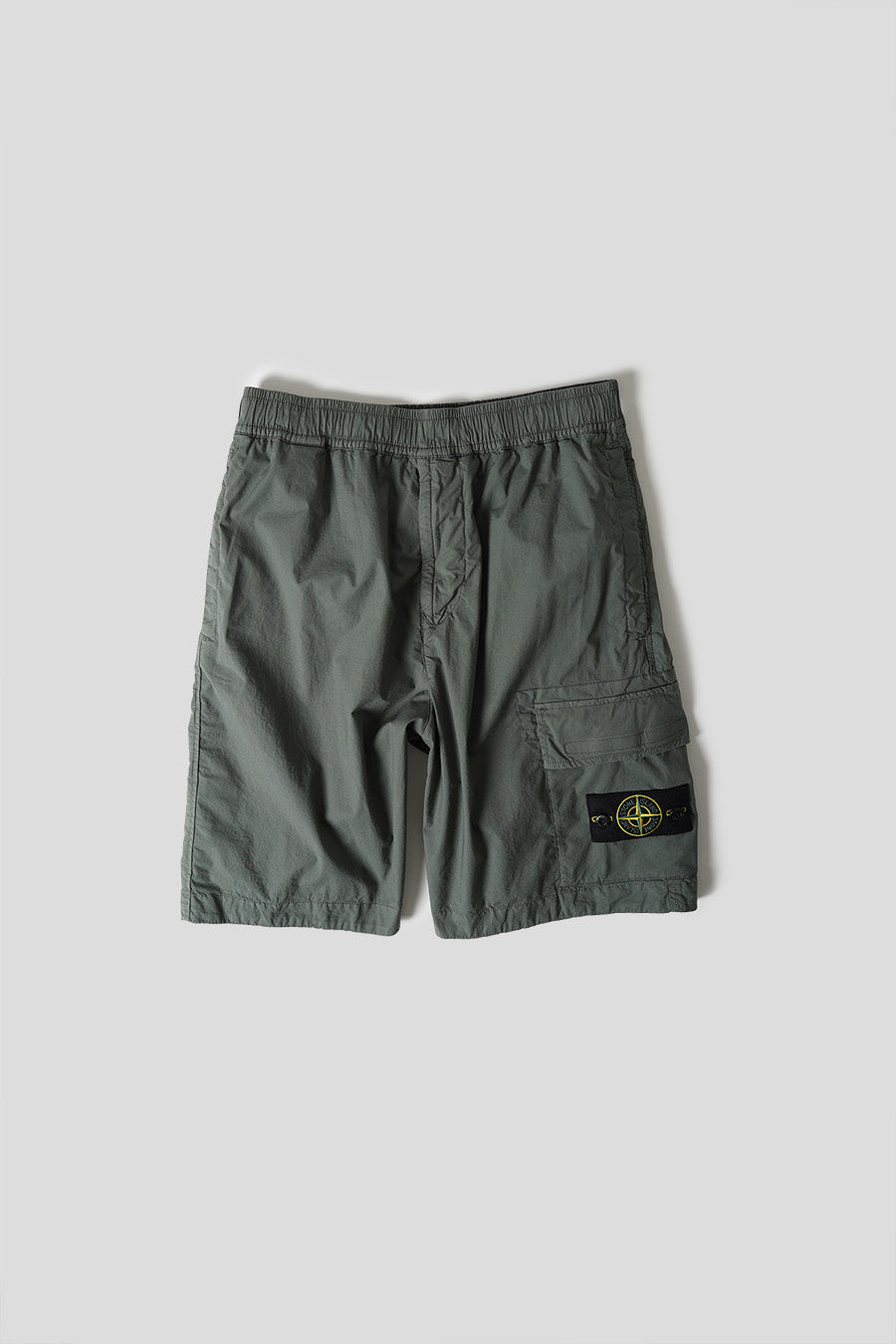 Stone Island GREY COTTON BERMUDA – LE LABO STORE