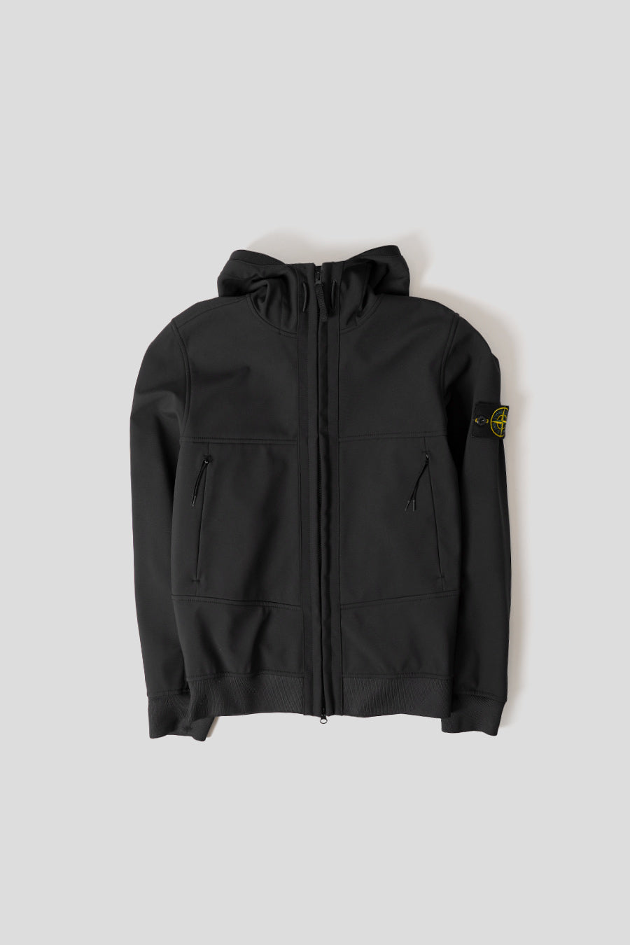 Hooded Jacket Veste Homme Stone Island Stone Island Compass-badge