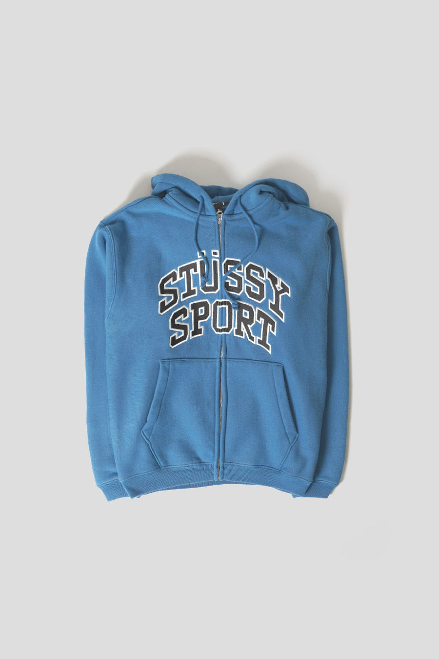 Stussy - BLUE SPORT HOODIE ZIP – LE LABO STORE Stussy - BLUE SPORT HOODIE ZIP – LE LABO STORE