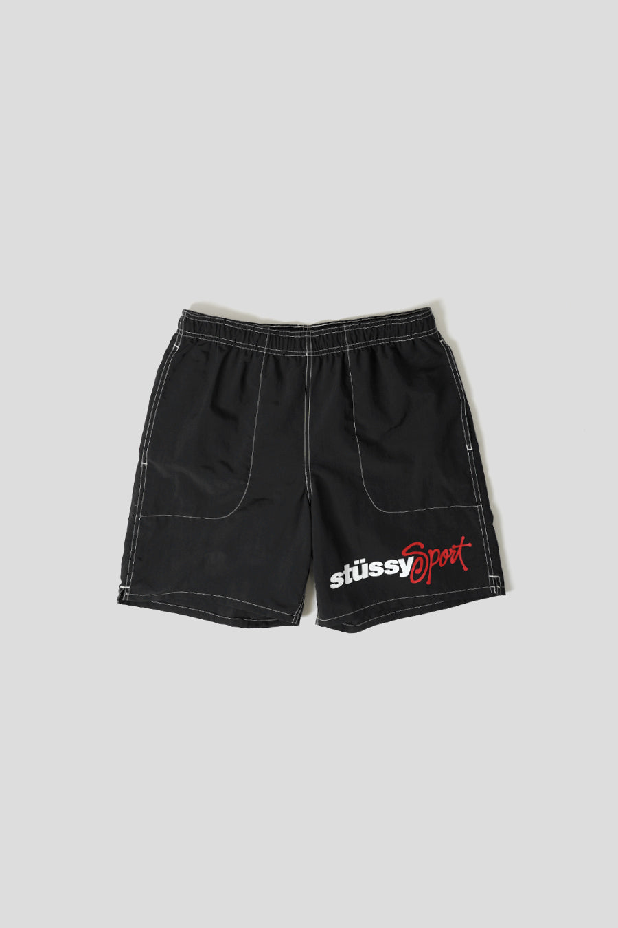Stussy BLACK SPORT WATER SHORTS – LE LABO STORE