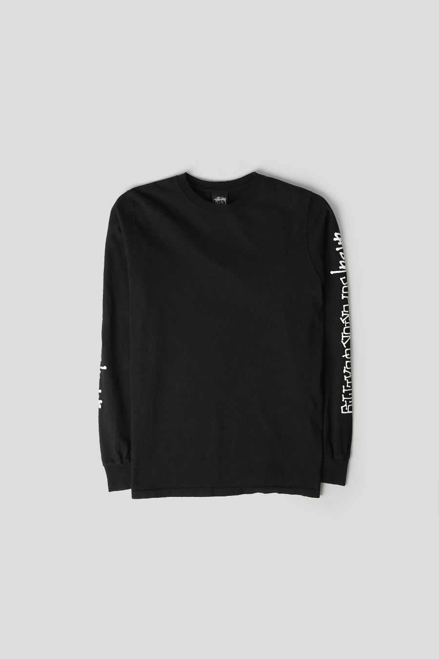 Stussy BLACK SUPERIOR QUALITY LONG SLEEVE T-SHIRT – LE LABO STORE