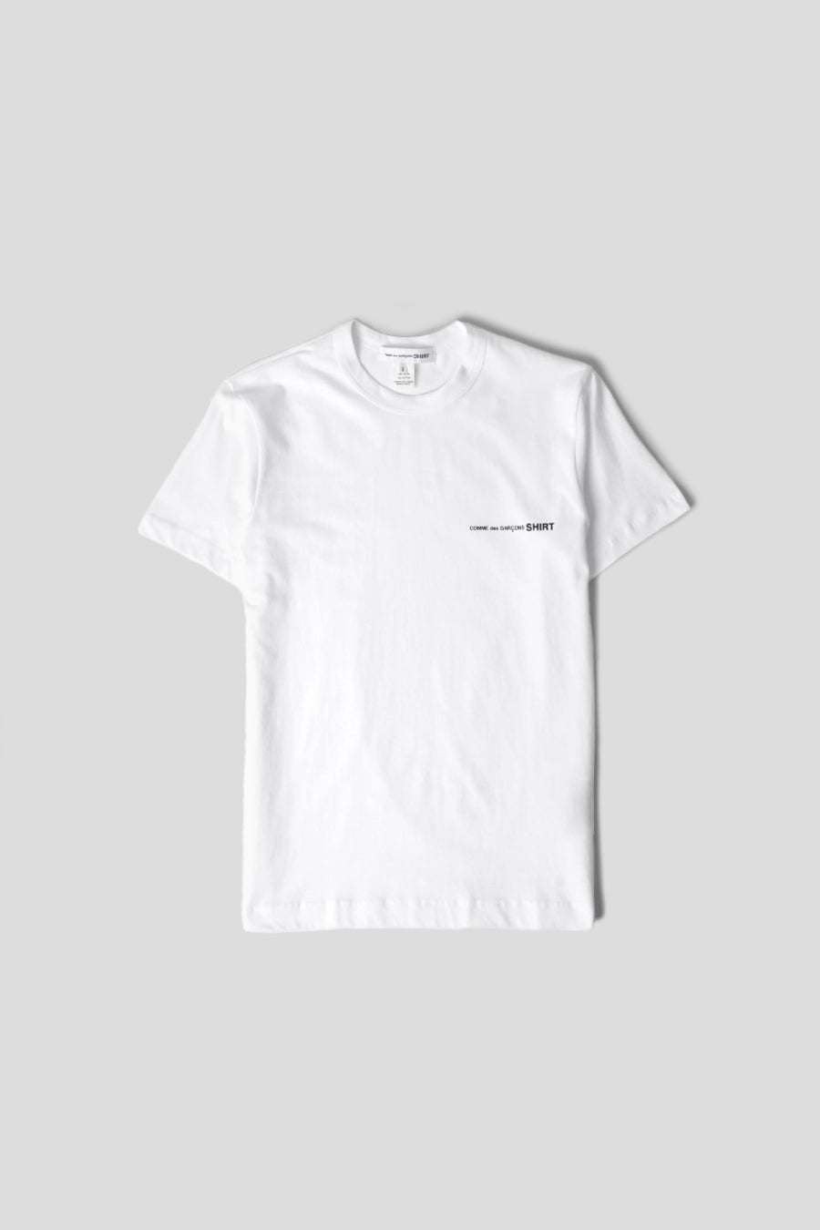 Comme des garçons SHIRT WHITE LOGO CDG SHIRT T-SHIRT – LE LABO STORE