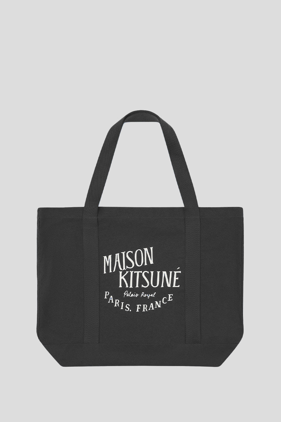Maison Kitsune - BAG PALAIS ROYAL SHOPPING BLACK - LE LABO STORE