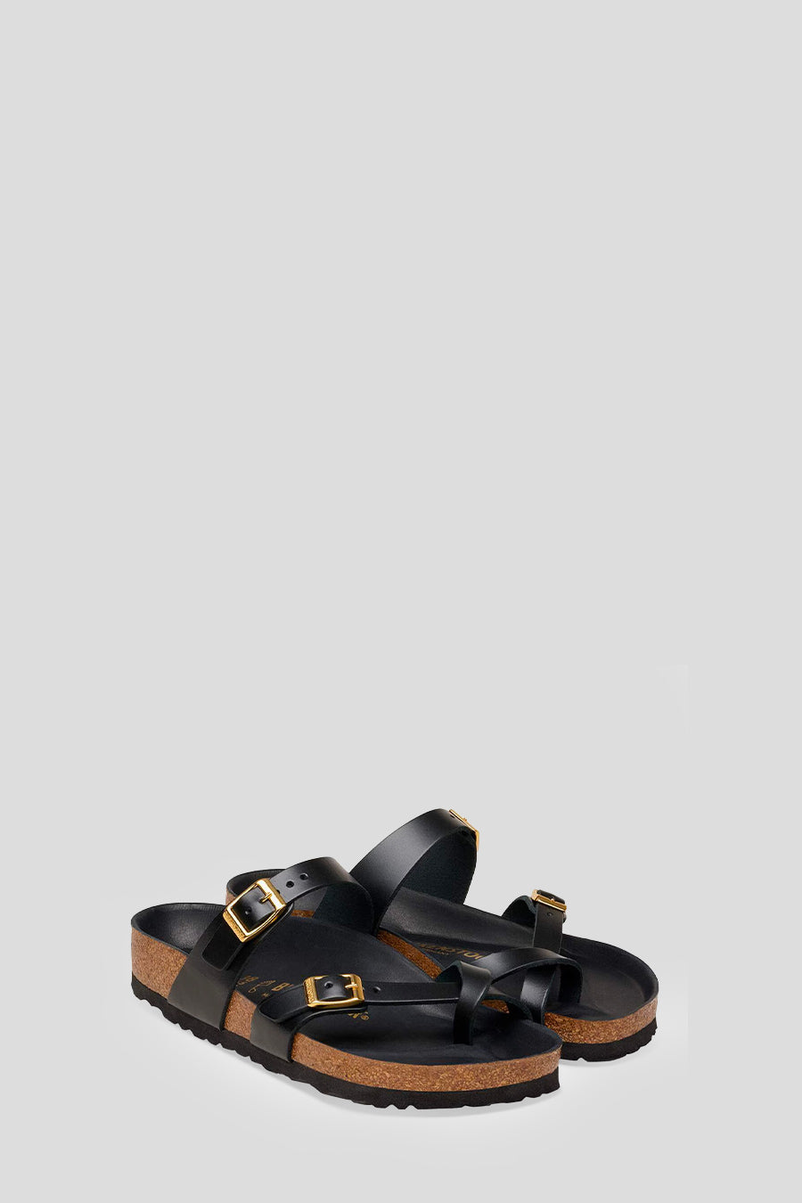 BIRKENSTOCK - BLACK NEW DRESSY LEATHER MAYARI SANDALS - LE LABO STORE