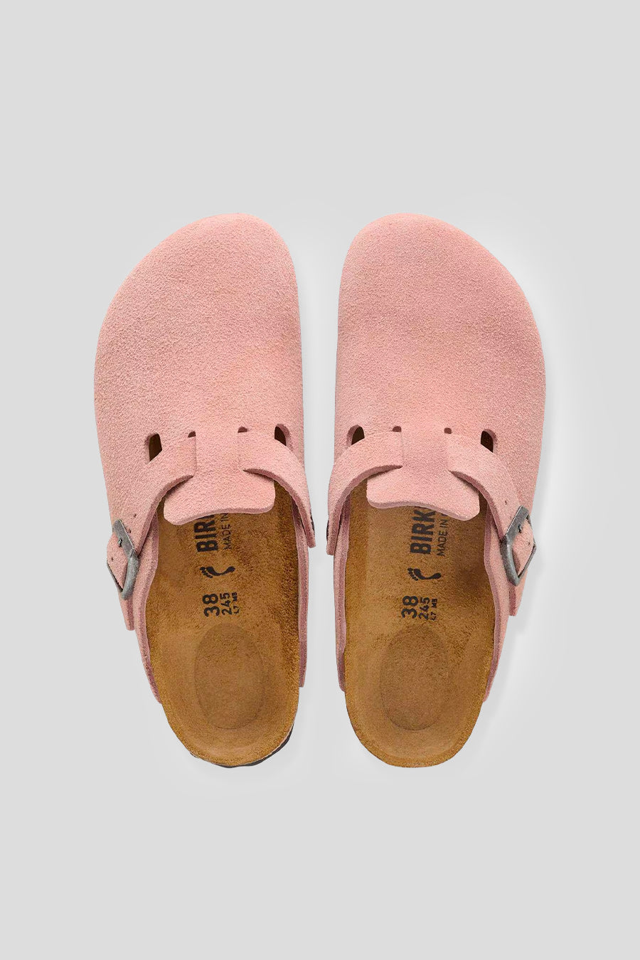 BIRKENSTOCK - MULE BOSTON SUÈDE PINK CLAY - LE LABO STORE