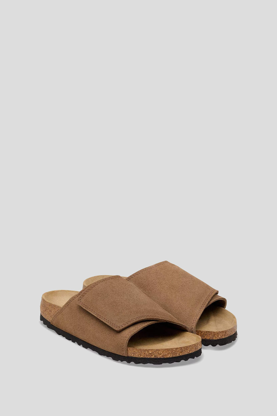 BIRKENSTOCK - SOLANA SUEDE LEATHER DARK TEA - LE LABO STORE