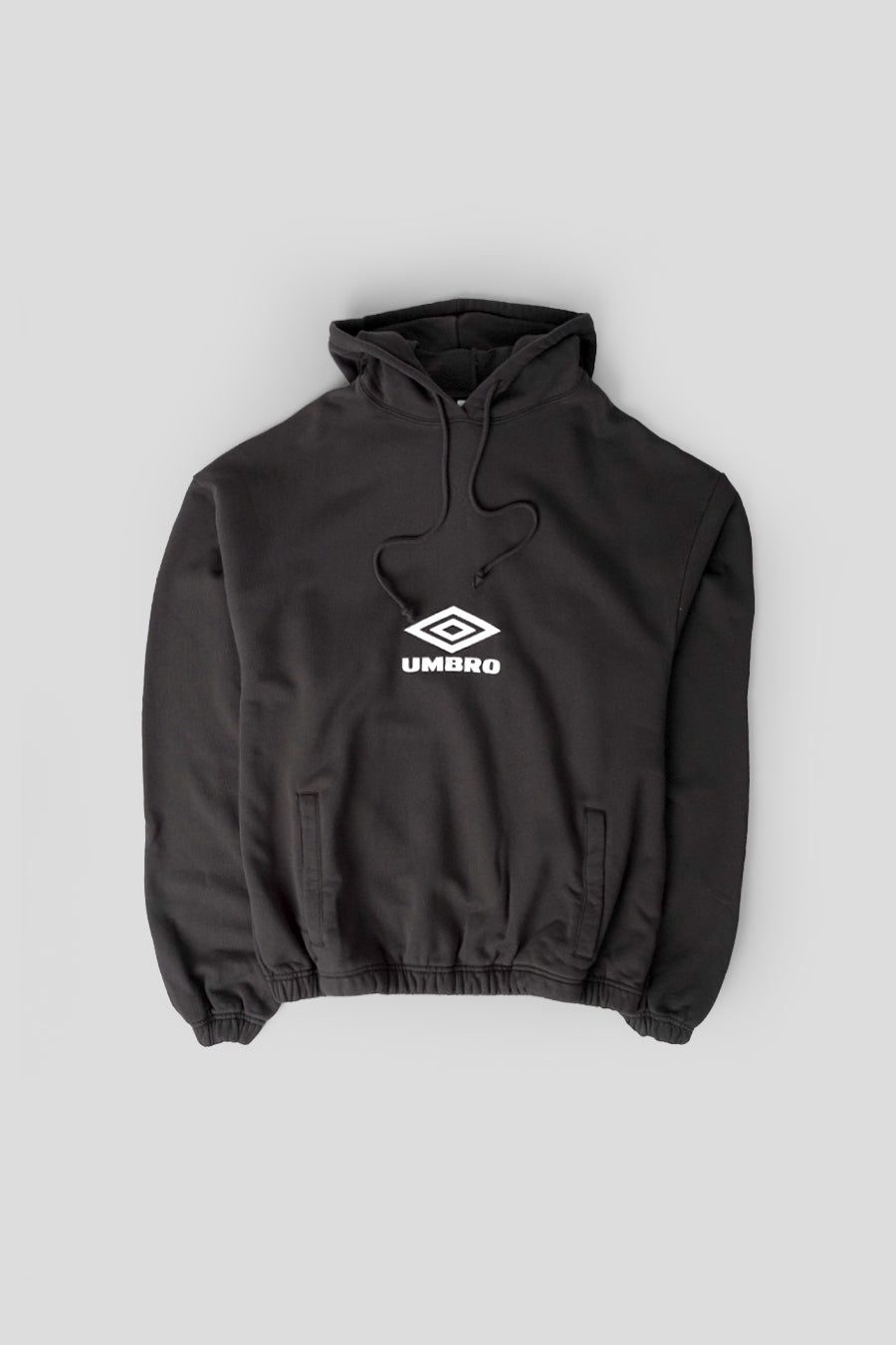Umbro - WASHED BLACK OG LOGO MASK HOODIE - LE LABO STORE
