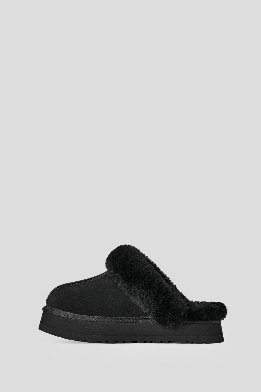 UGG - BLACK DISQUETTE WOMEN SLIPPERS - LE LABO STORE