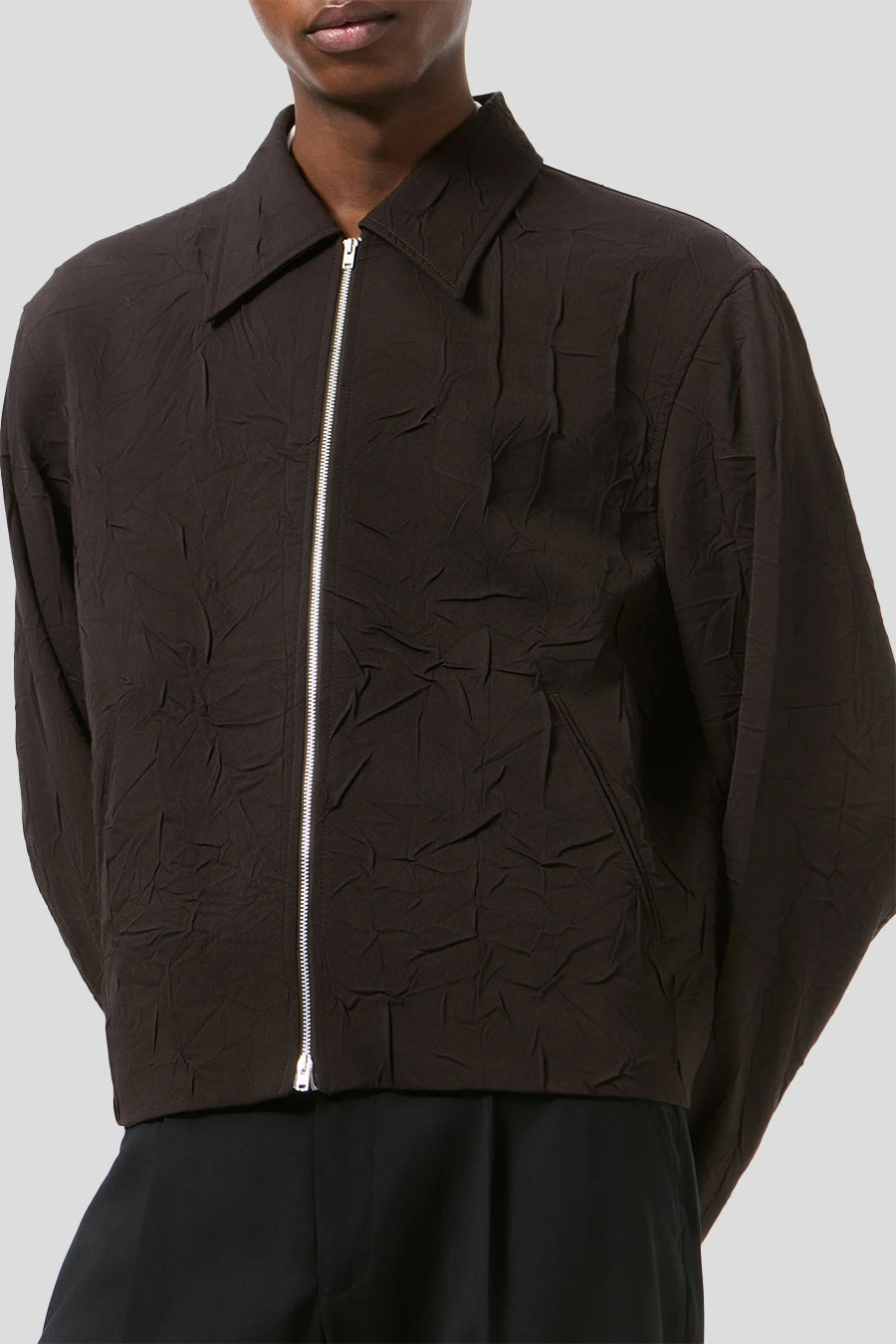 Our Legacy - DARK BROWN MINI JACKET JACKET - LE LABO STORE