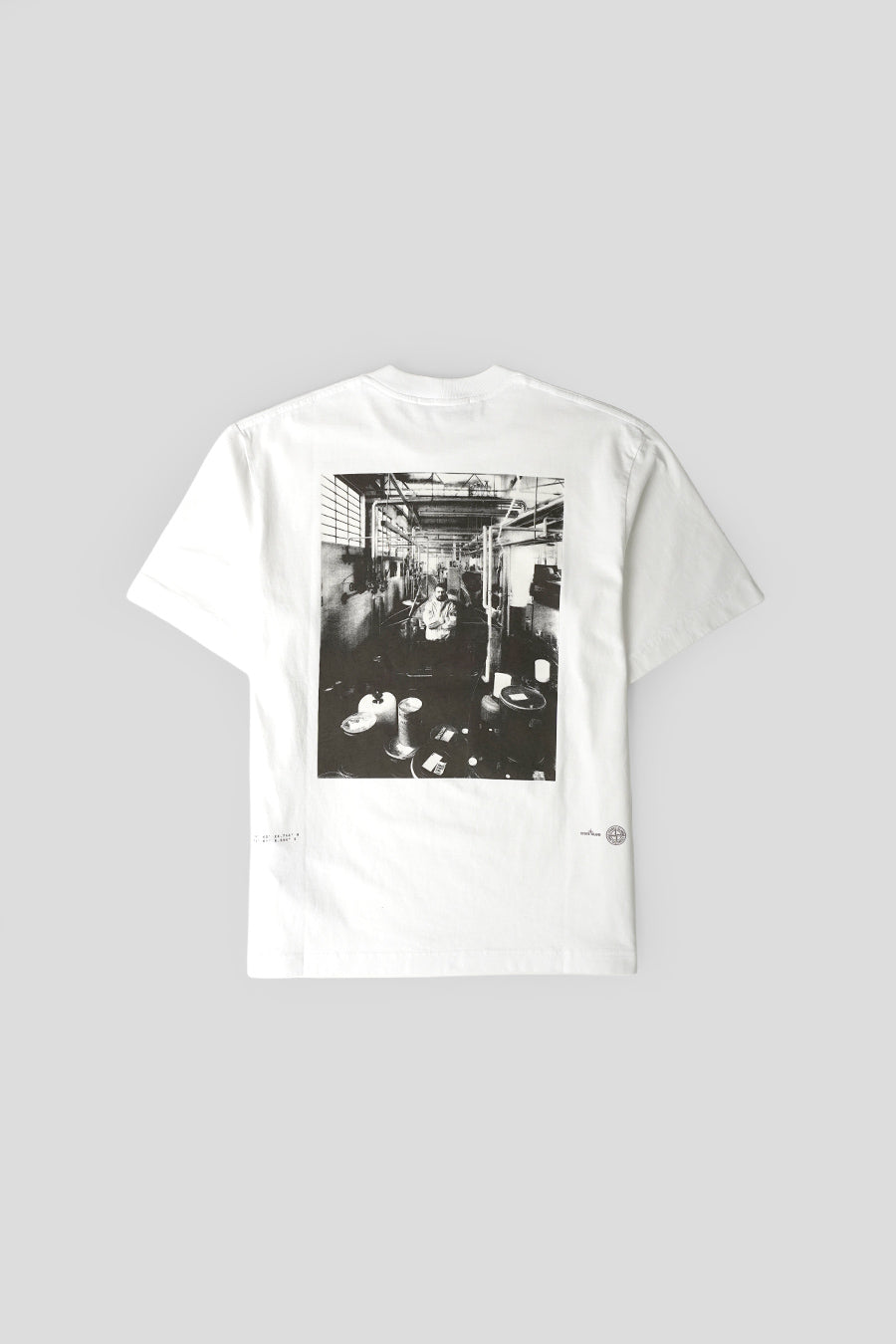 Stone Island - T-SHIRT CARLO RIVETTI 1993 BLANC - LE LABO STORE