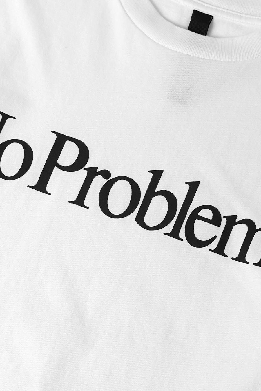 NO PROBLEMO - WHITE LOGO T-SHIRTS - LE LABO STORE