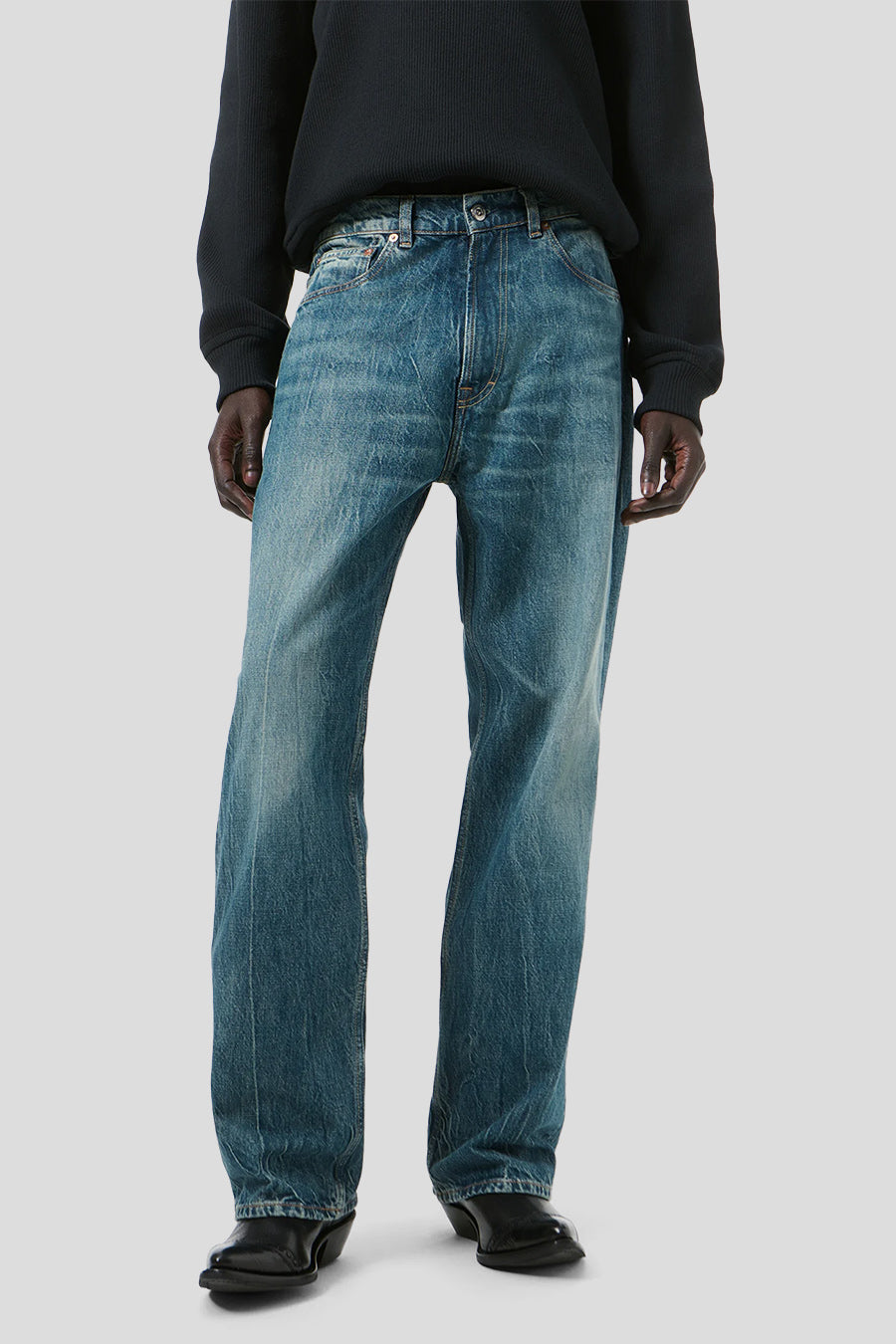 Our Legacy - JEANS THIRD CUT RIVER BLUE WASH - LE LABO STORE