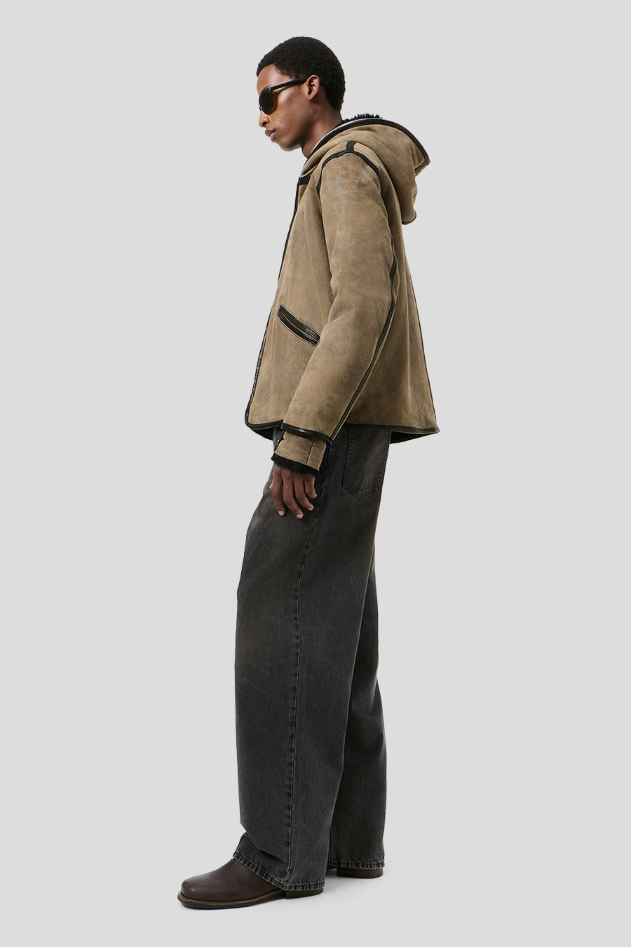 Our Legacy - BROWN FULL ZIP JACKET - LE LABO STORE
