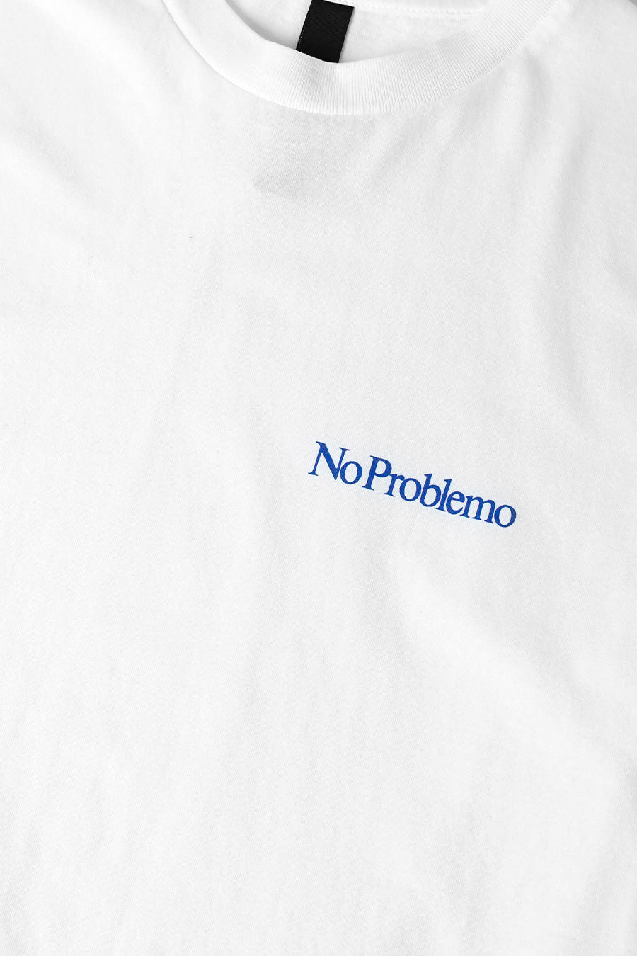 NO PROBLEMO - WHITE MINI PROBLEMO T-SHIRT - LE LABO STORE