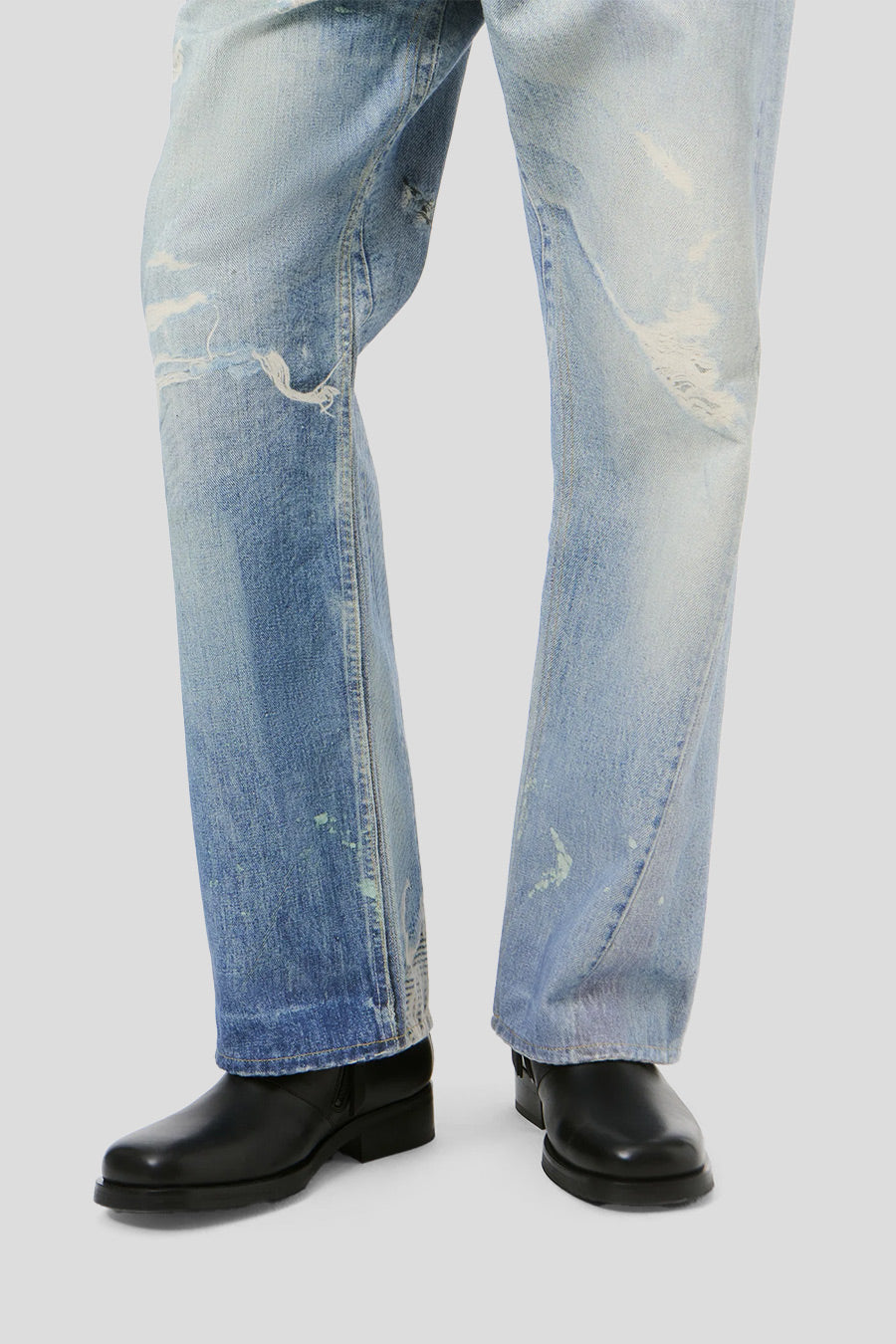 Our Legacy - THIRD CUT DIGITAL DENIM PRINT BLUE JEANS - LE LABO STORE