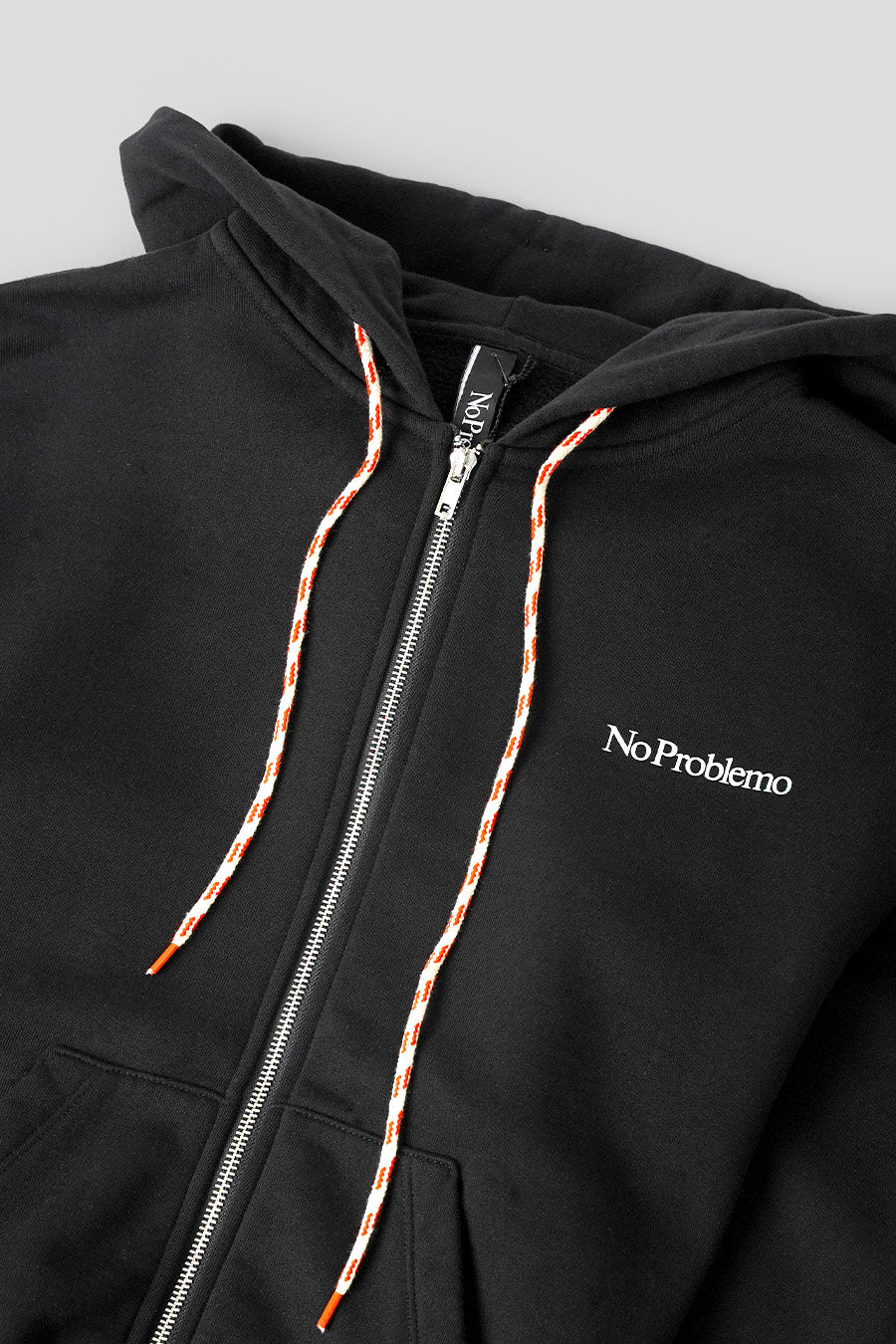 NO PROBLEMO - HOODIE ZIPPÉ MINI PROBLEMO NOIR - LE LABO STORE