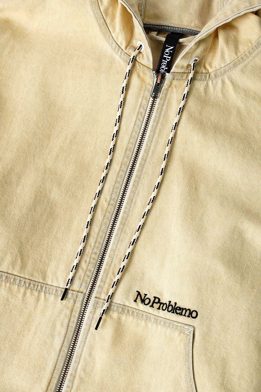 NO PROBLEMO - BEIGE DENIM WORKEAR JACKET - LE LABO STORE