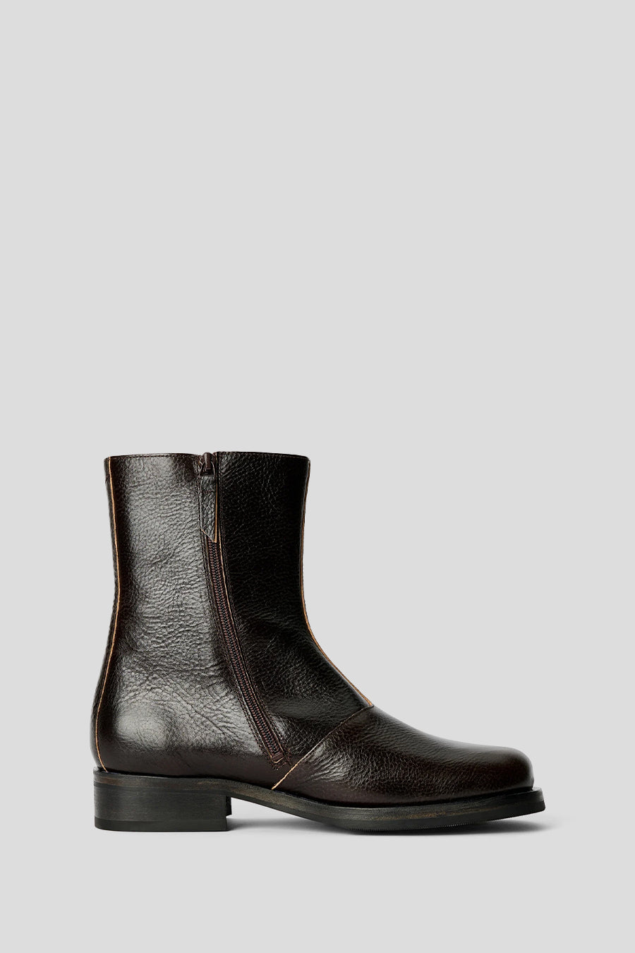 Our Legacy - DEEP AMERICANO LEATHER CAMION BOOT - LE LABO STORE