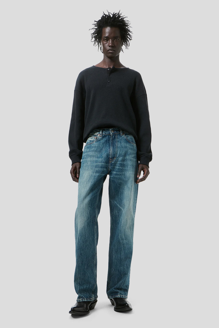 Our Legacy - JEANS THIRD CUT RIVER BLUE WASH - LE LABO STORE