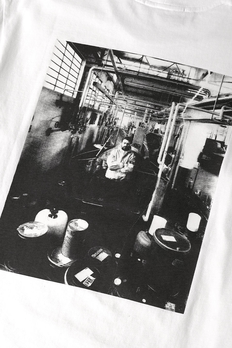 Stone Island - T-SHIRT CARLO RIVETTI 1993 BLANC - LE LABO STORE