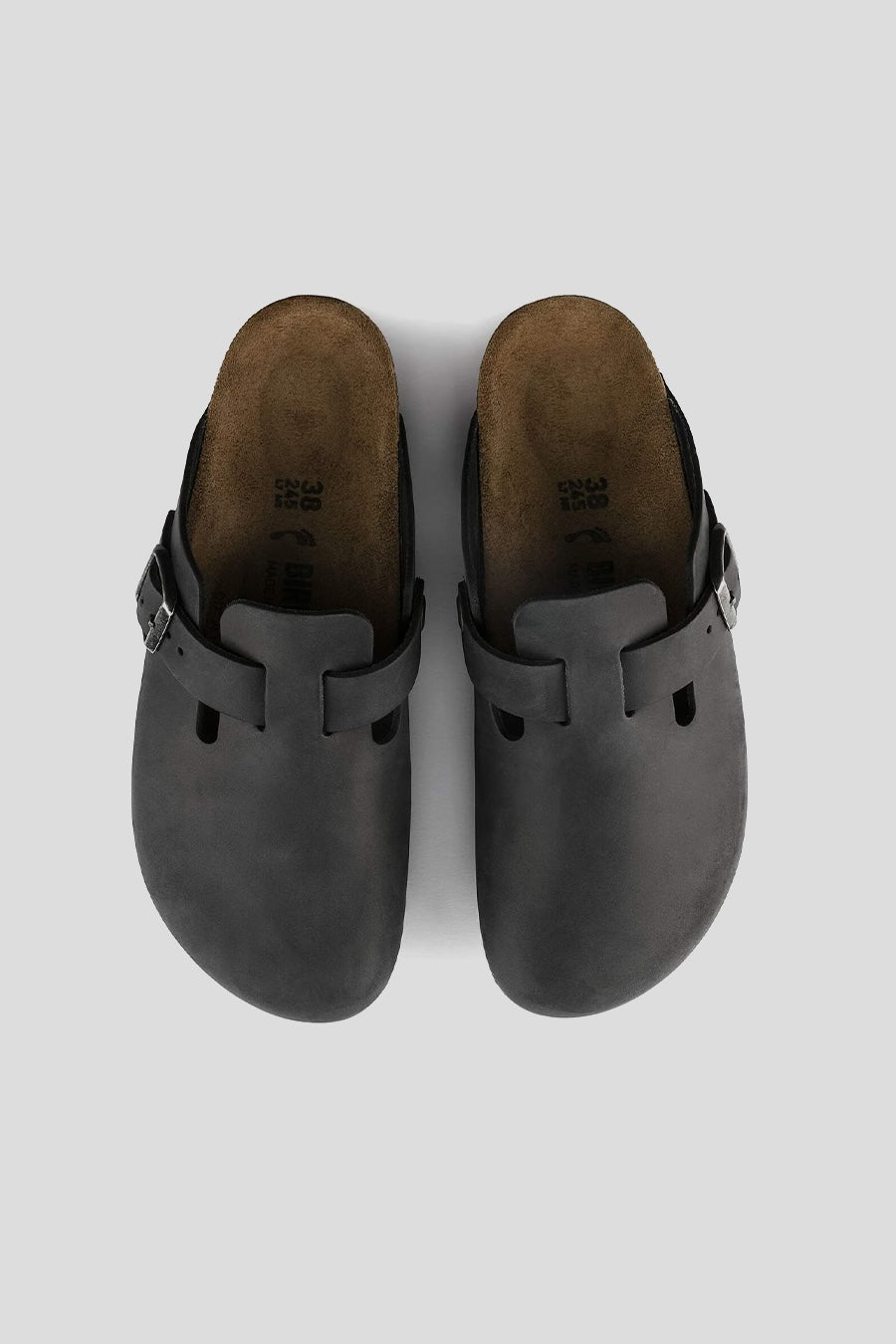 BIRKENSTOCK - BOSTON OILED LEATHER BLACK - LE LABO STORE