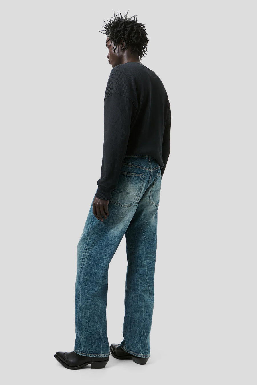 Our Legacy - JEANS THIRD CUT RIVER BLUE WASH - LE LABO STORE