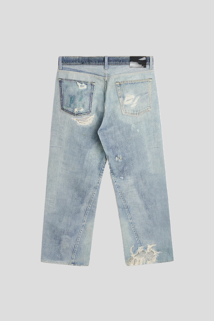 Our Legacy - THIRD CUT DIGITAL DENIM PRINT BLUE JEANS - LE LABO STORE
