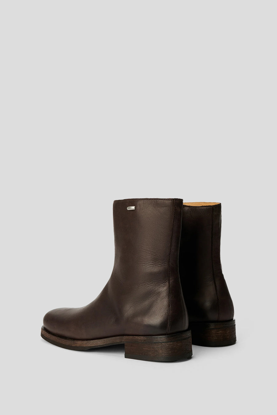Our Legacy - MATTED BROWN WAXED BOVINE CAMION BOOT - LE LABO STORE
