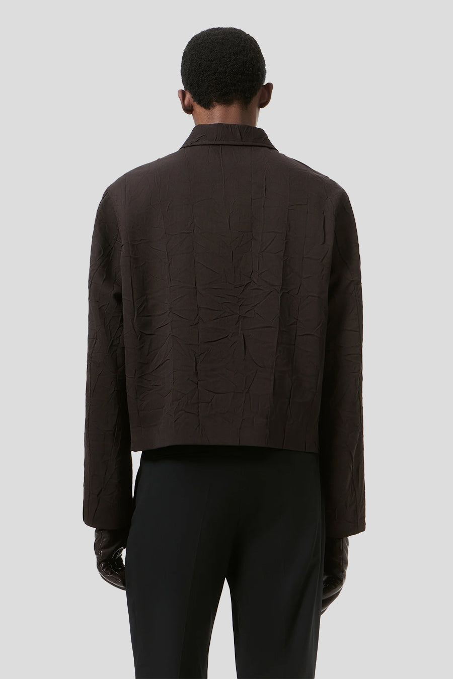 Our Legacy - DARK BROWN MINI JACKET JACKET - LE LABO STORE