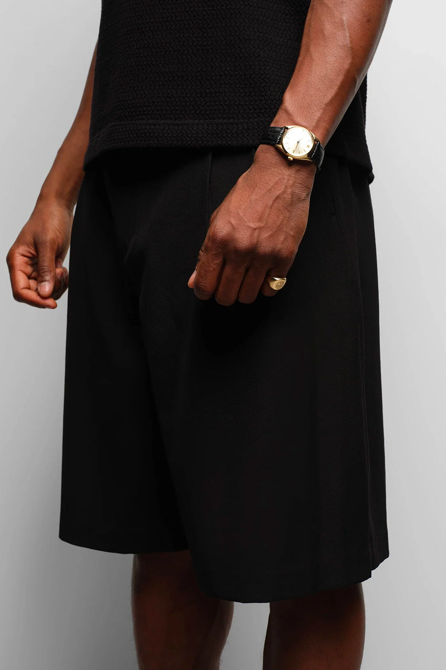 about:blank - BLACK BERMUDA SHORTS - LE LABO STORE