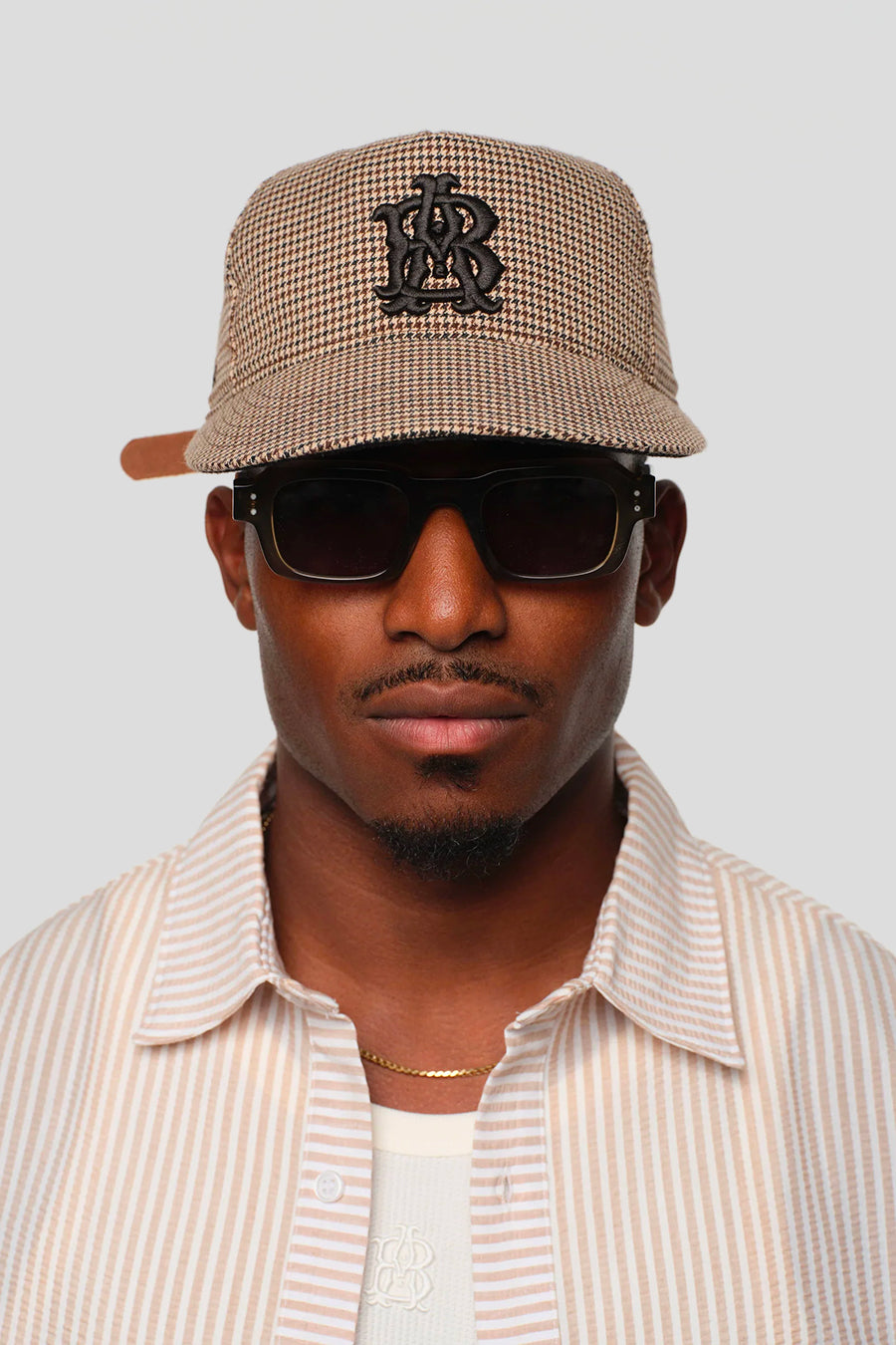 about:blank - CASQUETTE MONOGRAM PUPPY TOOTH MARRON ET SABLE - LE LABO STORE
