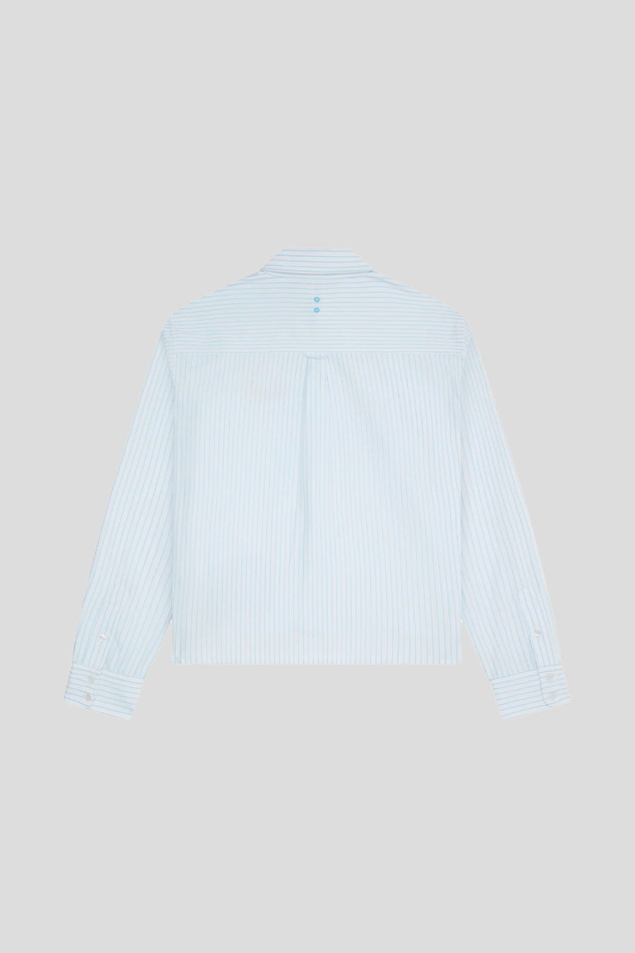 about:blank - WHITE AND BLUE OXFORD SCRIPT LOGO SHIRTS - LE LABO STORE