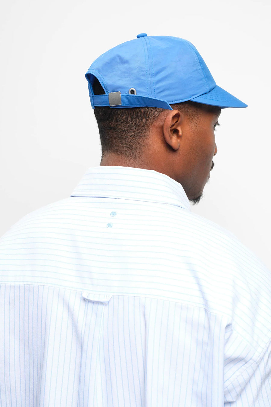 about:blank - WHITE AND BLUE OXFORD SCRIPT LOGO SHIRTS - LE LABO STORE
