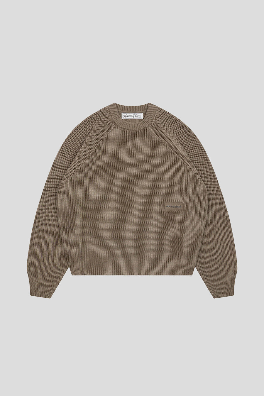 about:blank - CREWNECK RIB MOCK NECK SAGE - LE LABO STORE