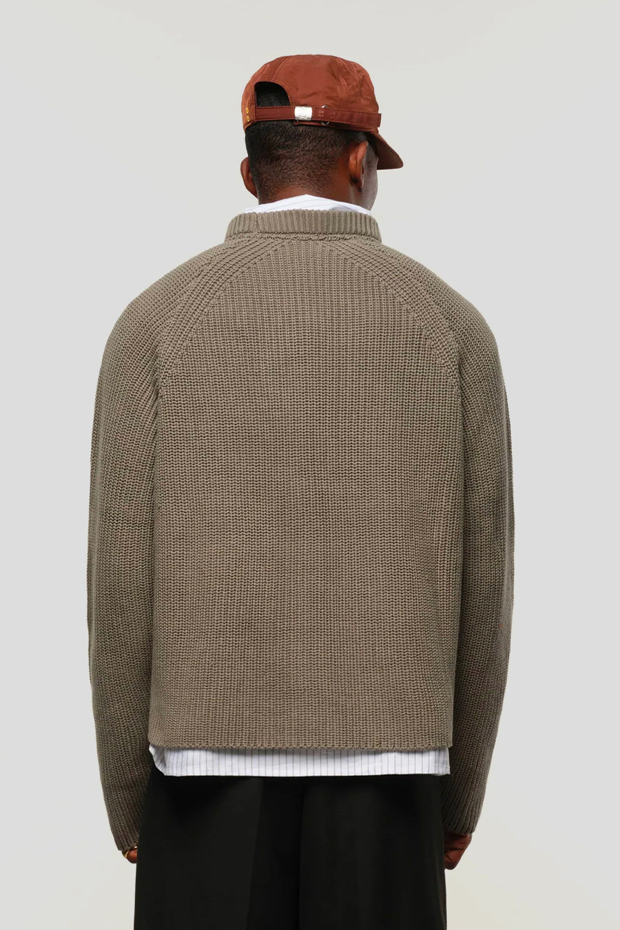 about:blank - CREWNECK RIB MOCK NECK SAGE - LE LABO STORE