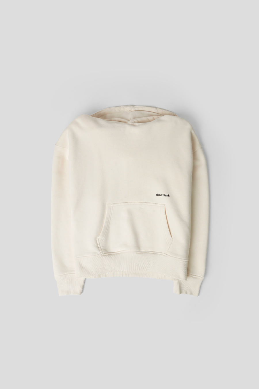 about:blank - HOODIE BOX ÉCRU - LE LABO STORE
