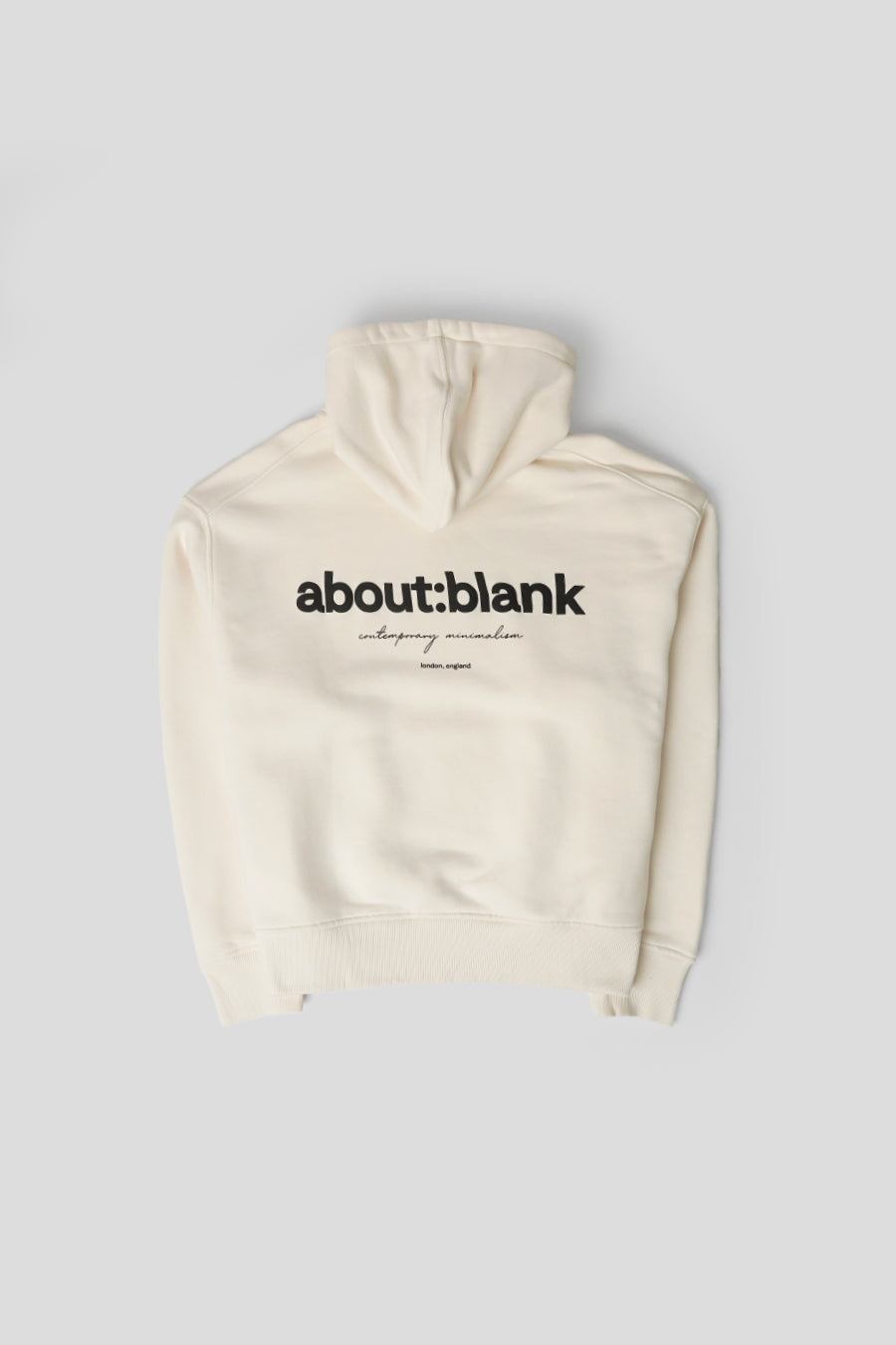 about:blank - HOODIE BOX ÉCRU - LE LABO STORE