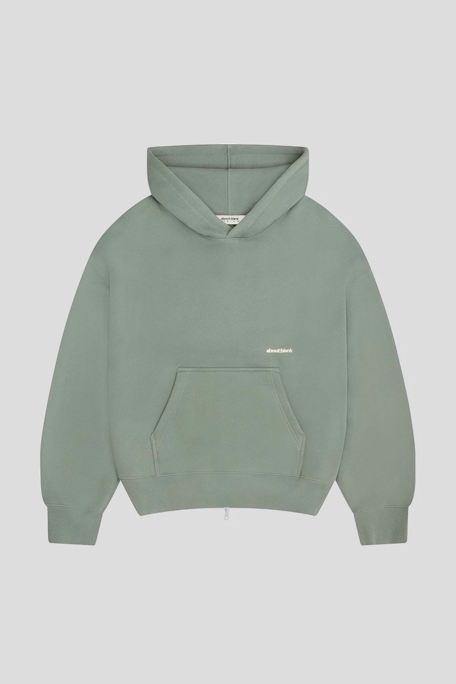 about:blank - HOODIE BOX SAGE ET ÉCRU - LE LABO STORE